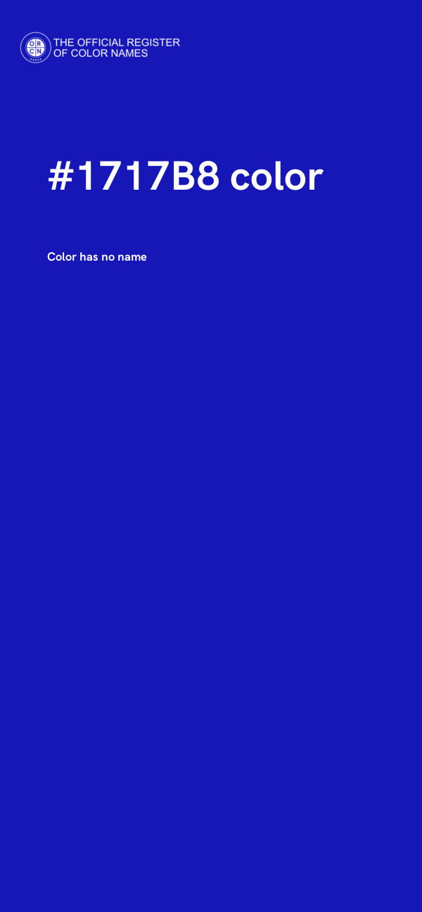 #1717B8 color image