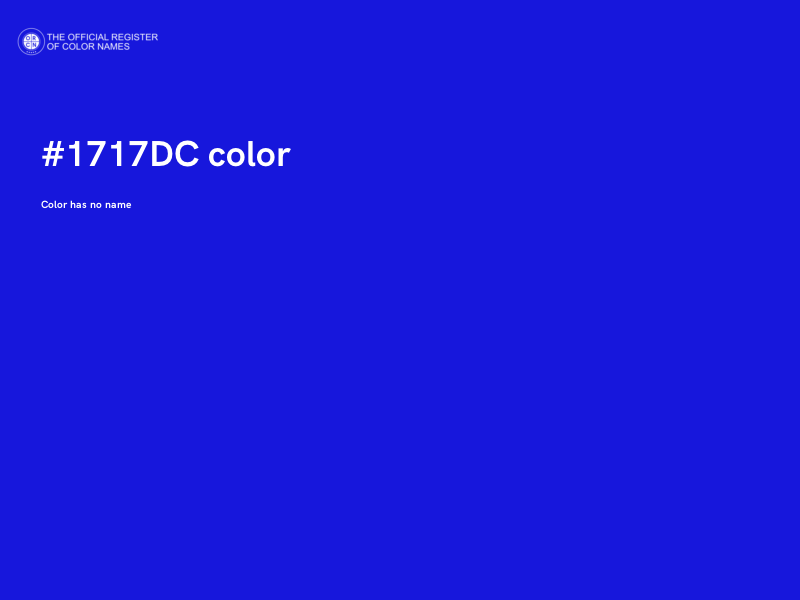 #1717DC color image
