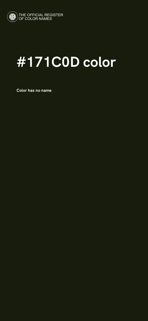 #171C0D color image