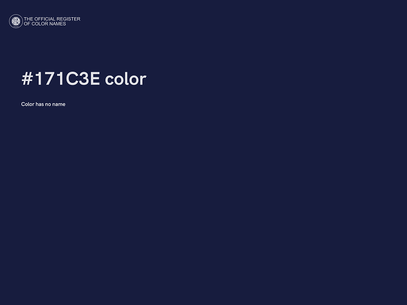 #171C3E color image