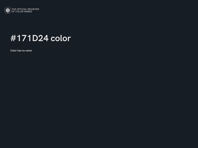 #171D24 color image