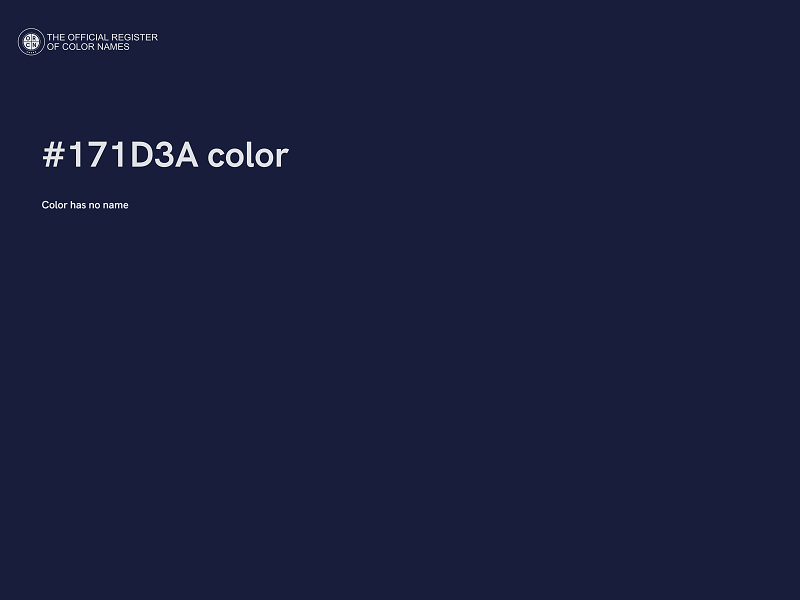 #171D3A color image