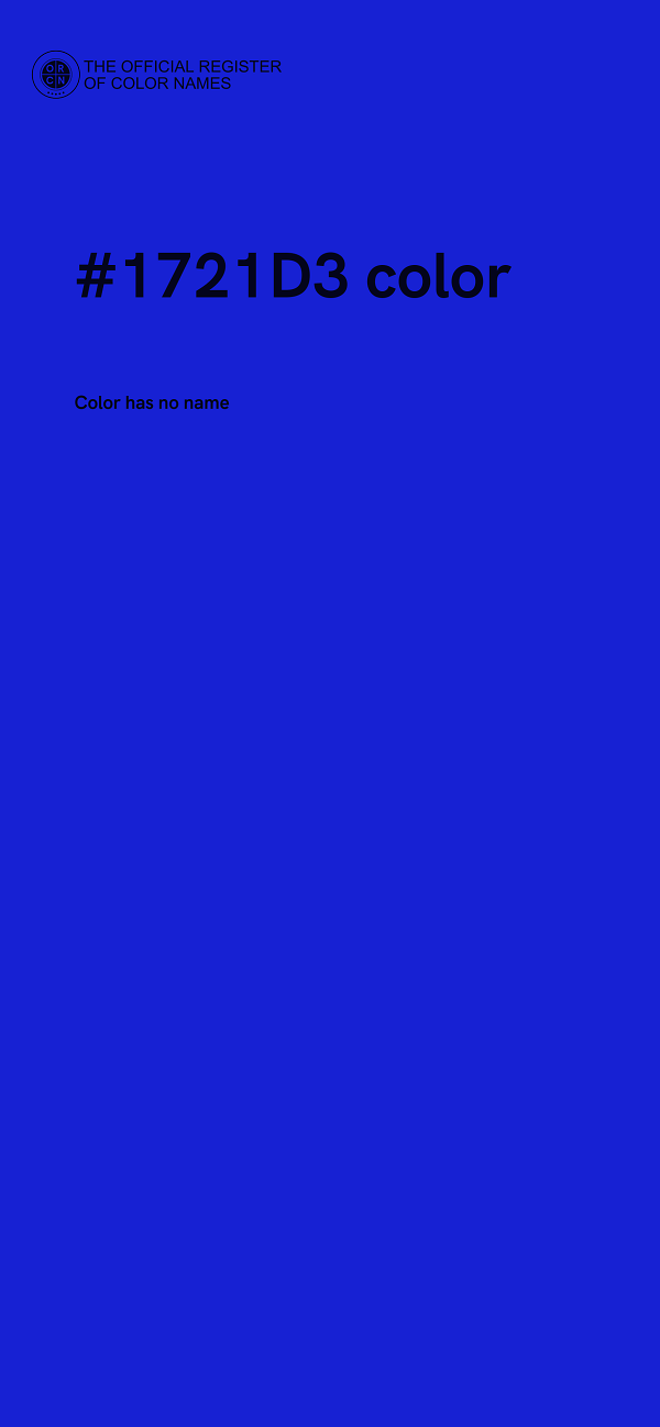 #1721D3 color image