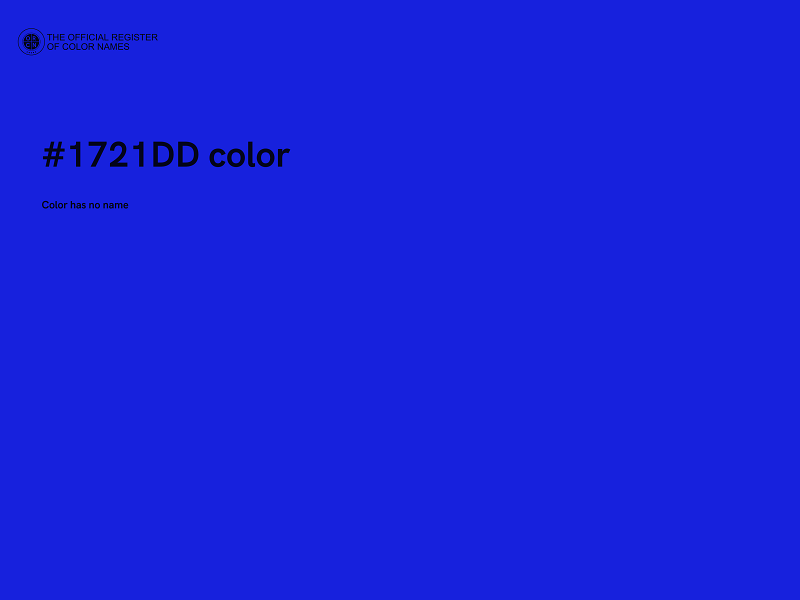 #1721DD color image