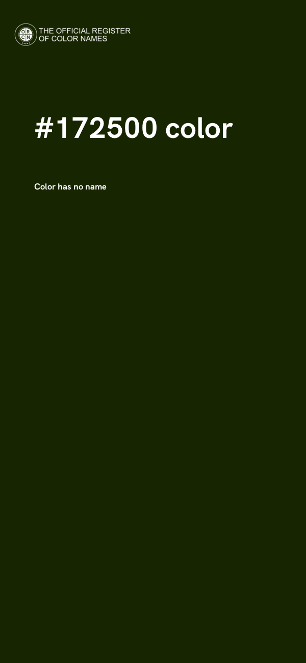 #172500 color image