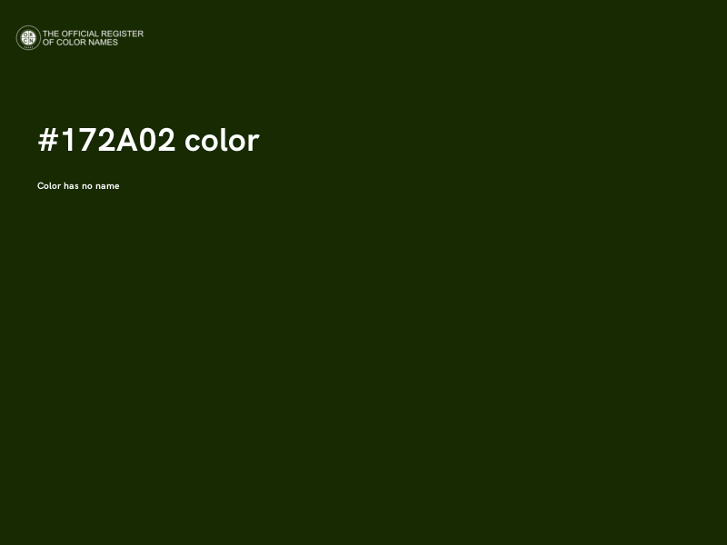 #172A02 color image