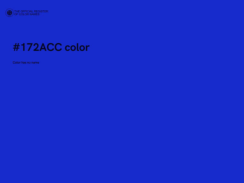 #172ACC color image