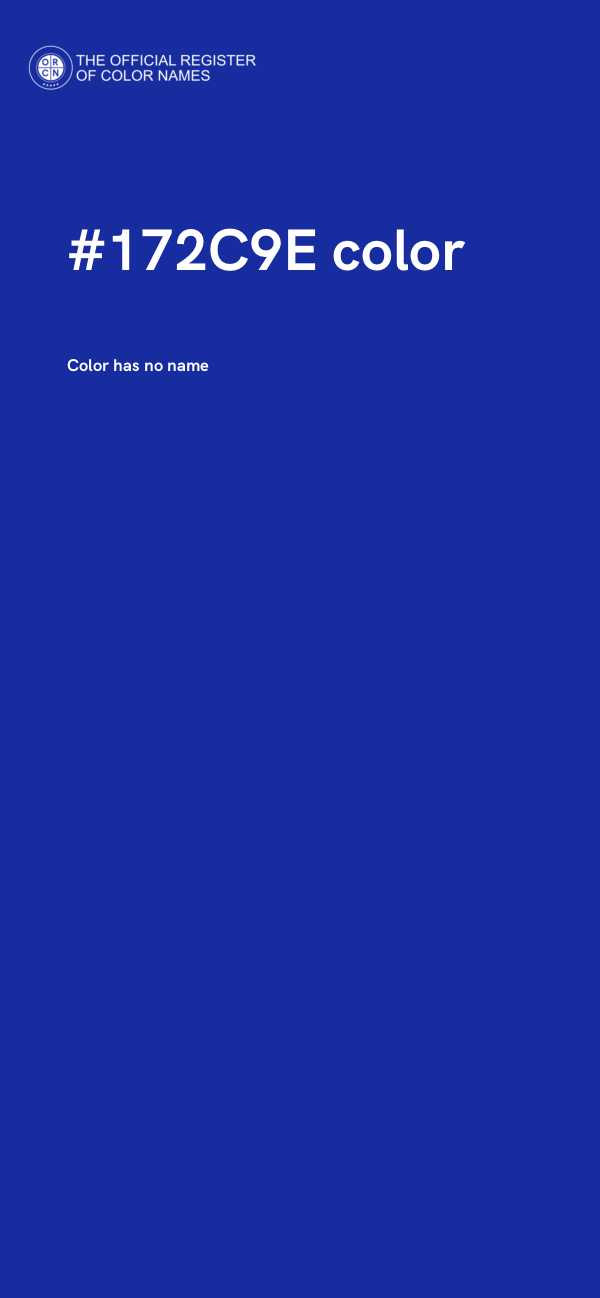 #172C9E color image