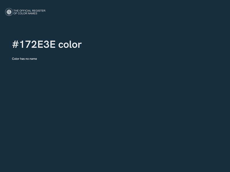 #172E3E color image
