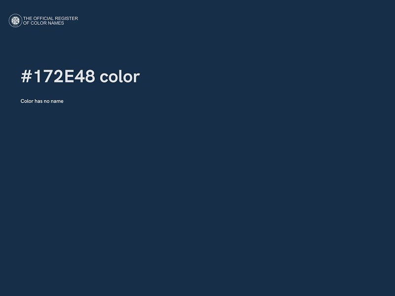 #172E48 color image