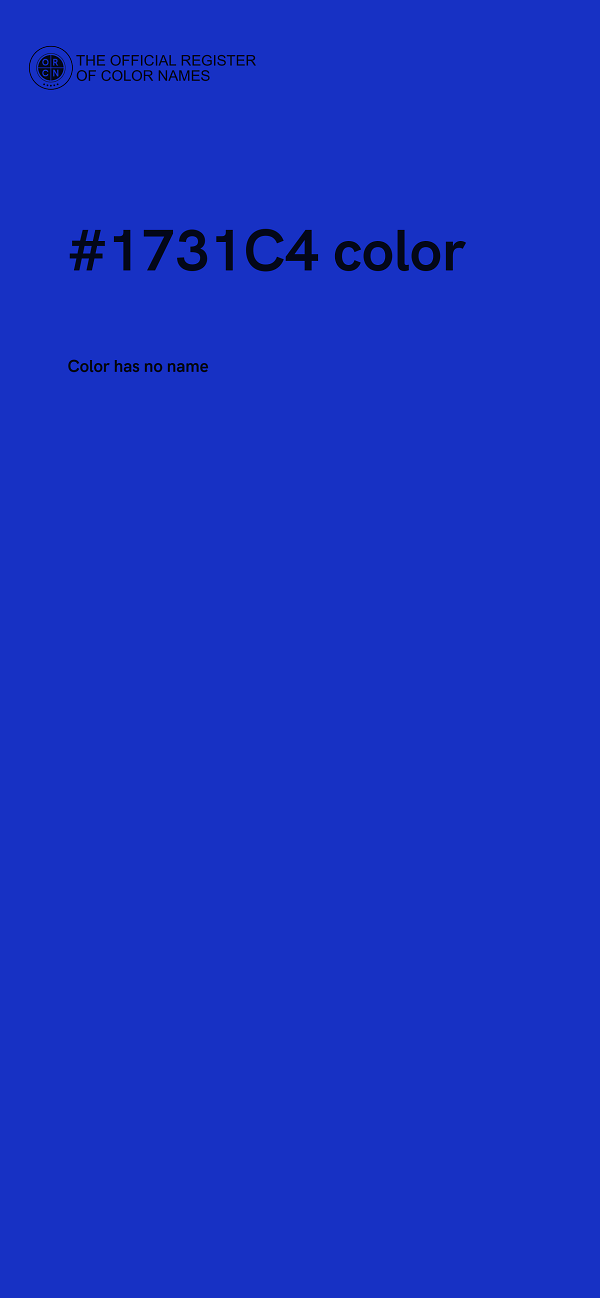 #1731C4 color image