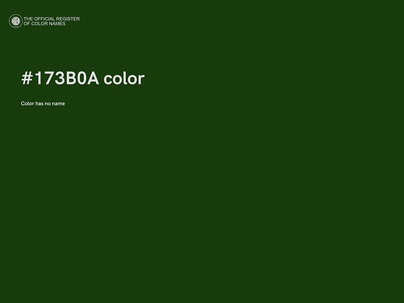 #173B0A color image