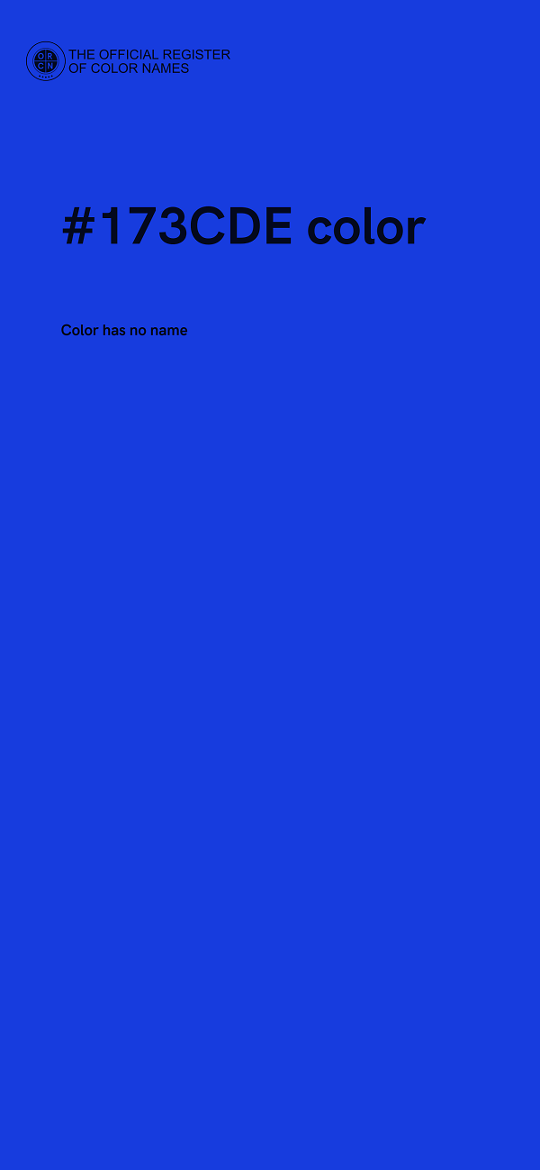 #173CDE color image