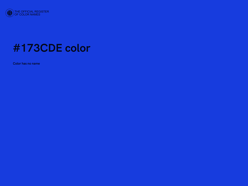 #173CDE color image