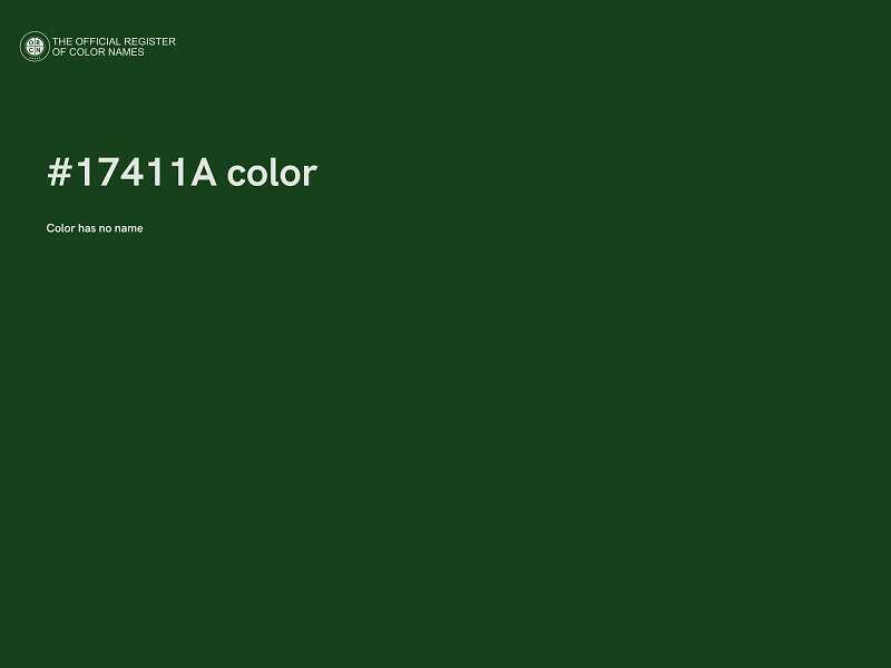 #17411A color image