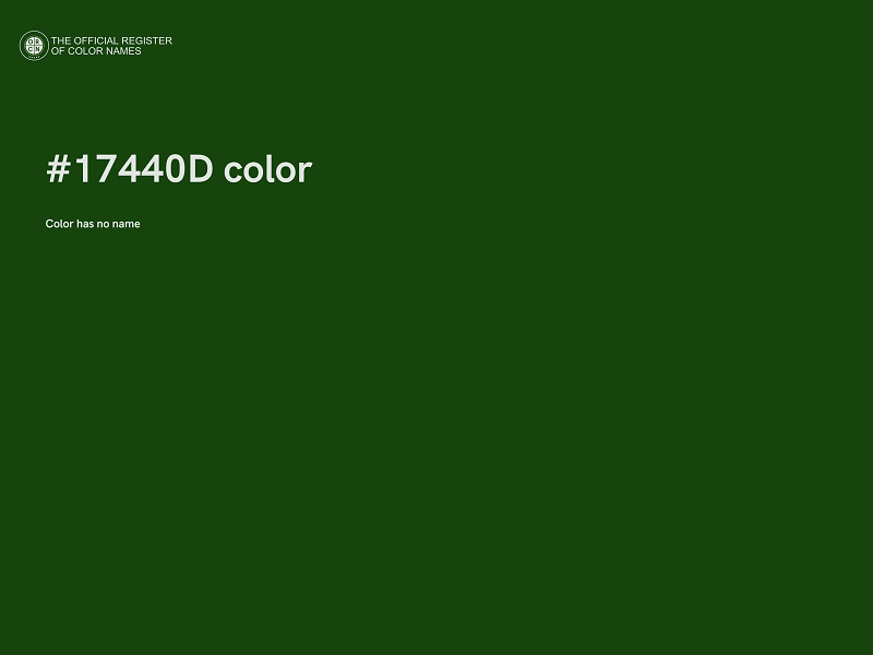 #17440D color image