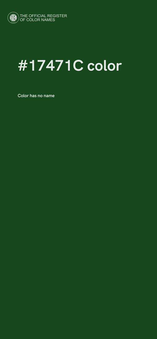 #17471C color image