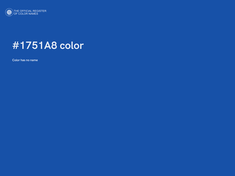 #1751A8 color image
