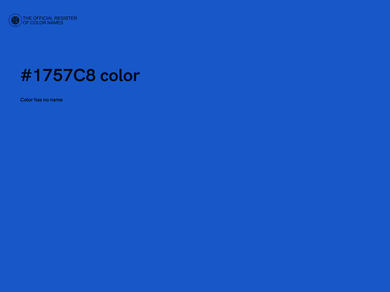 #1757C8 color image