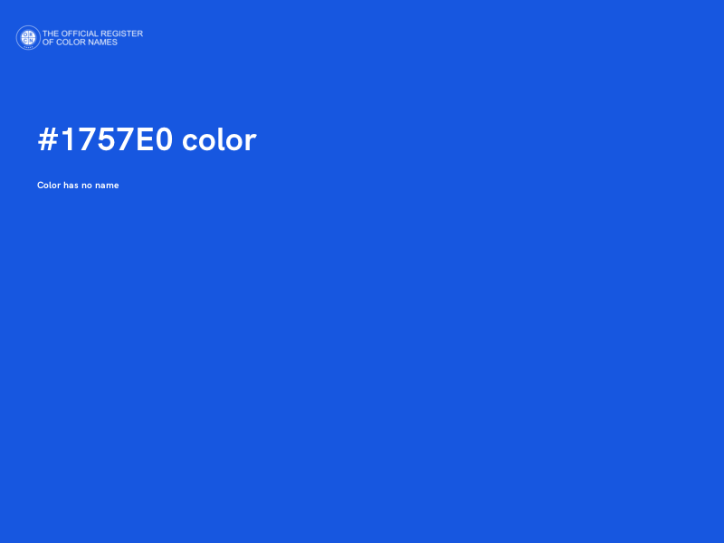 #1757E0 color image