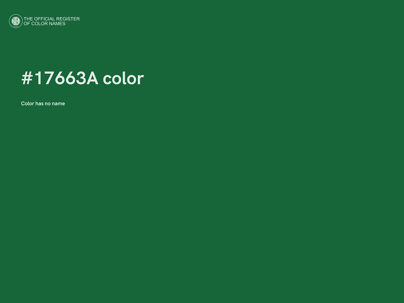 #17663A color image