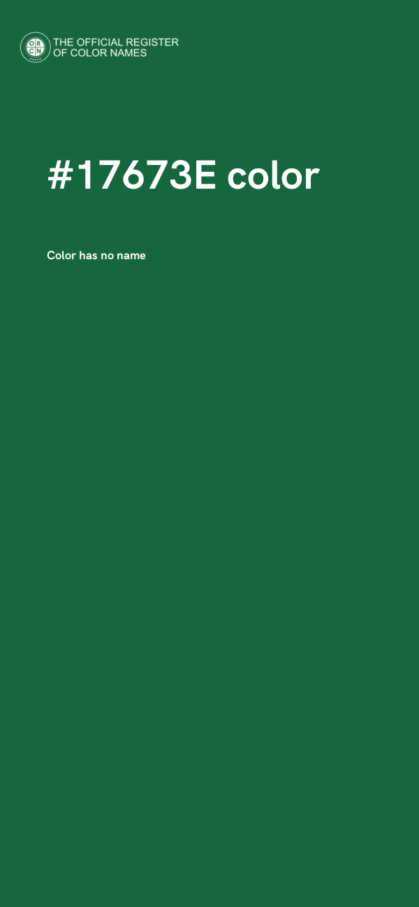 #17673E color image