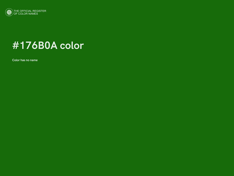 #176B0A color image