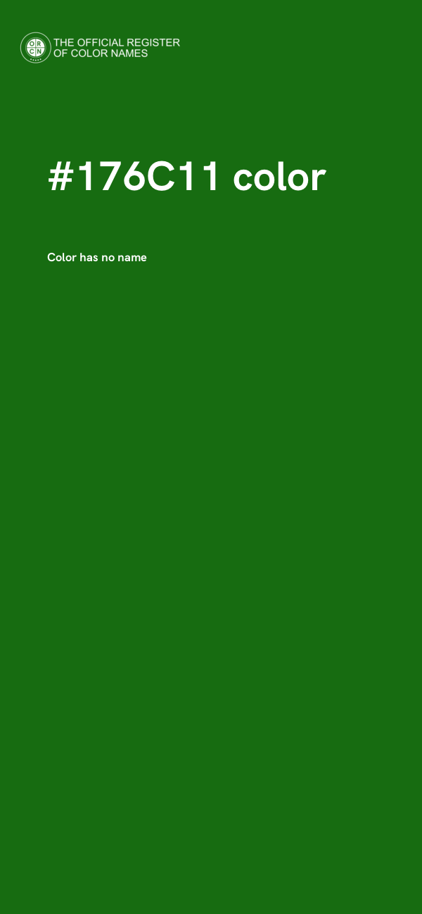 #176C11 color image
