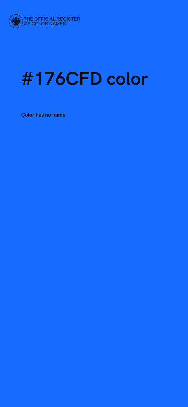 #176CFD color image