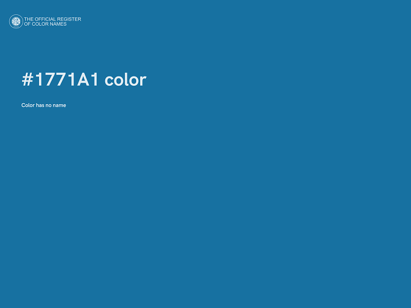 #1771A1 color image