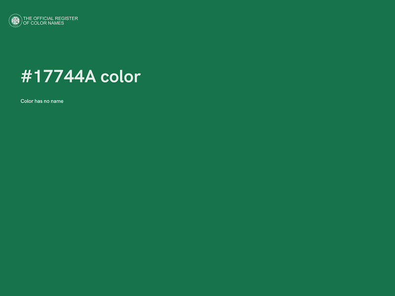 #17744A color image