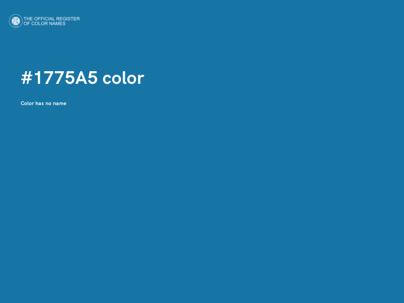 #1775A5 color image