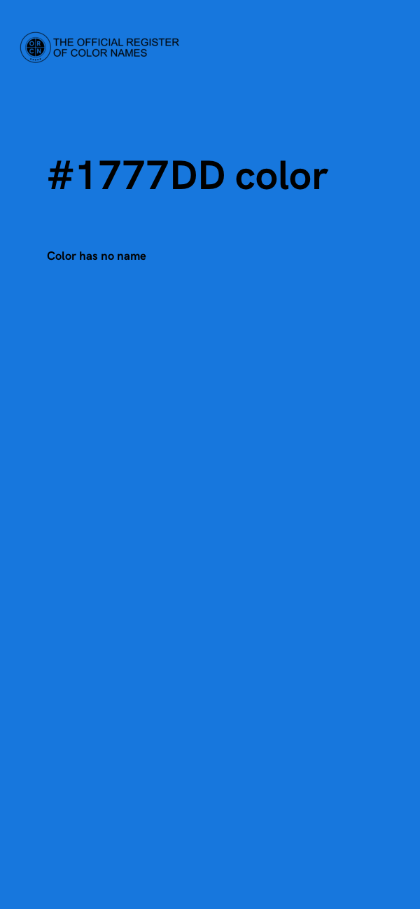 #1777DD color image