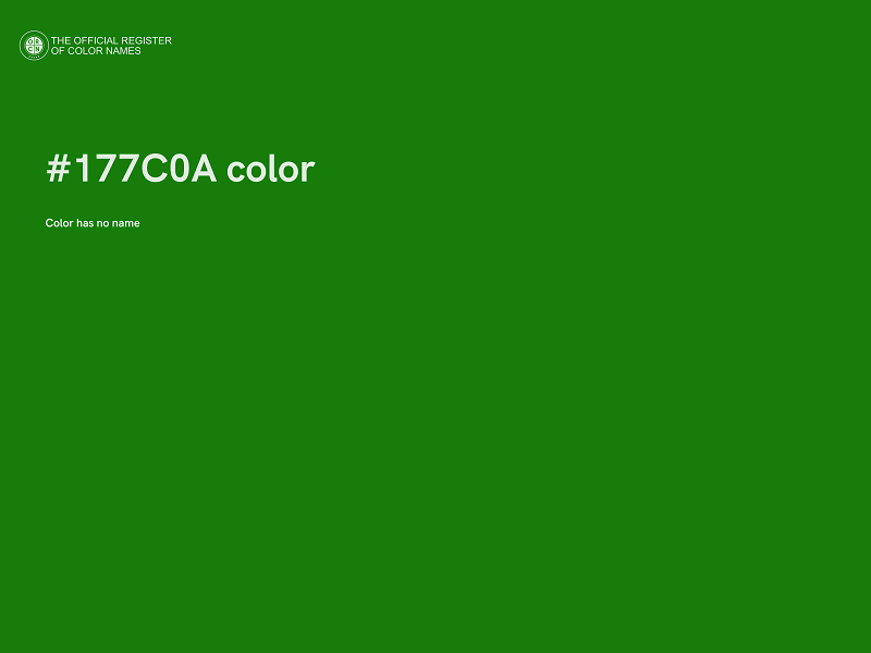 #177C0A color image