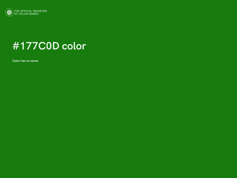 #177C0D color image