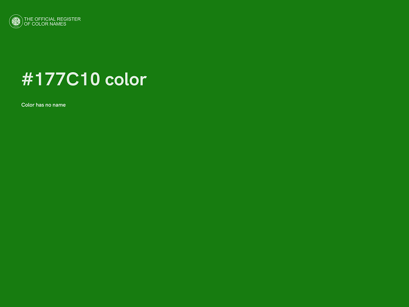 #177C10 color image