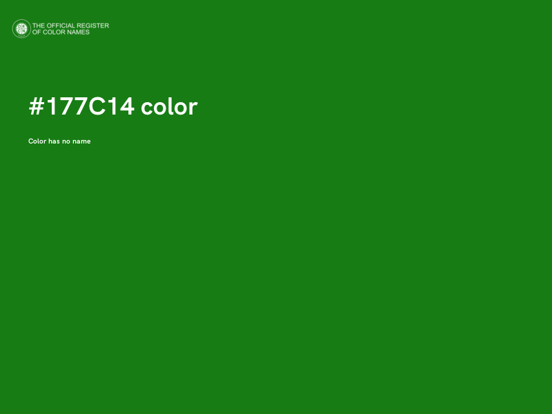 #177C14 color image
