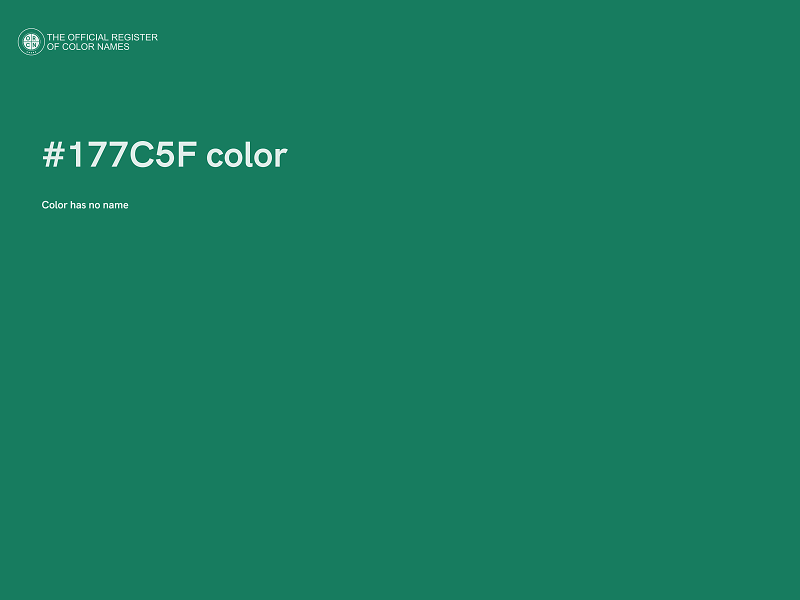 #177C5F color image