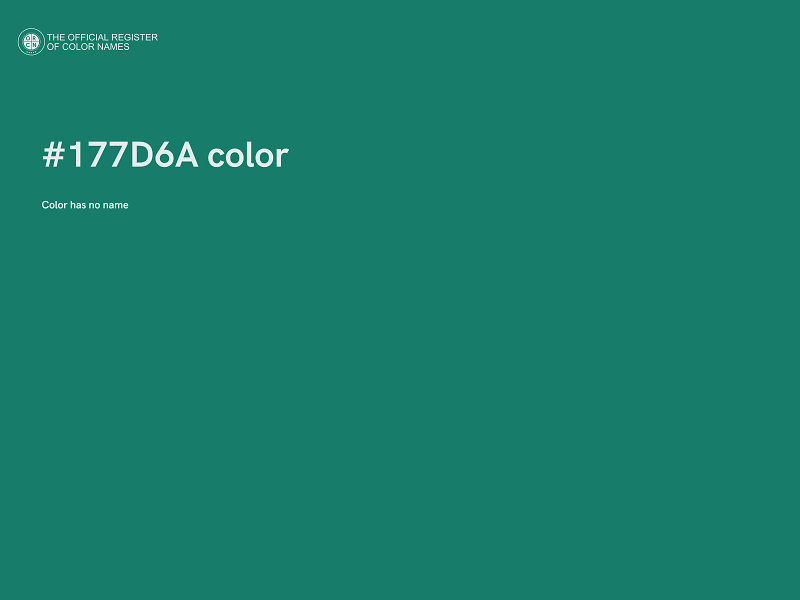 #177D6A color image