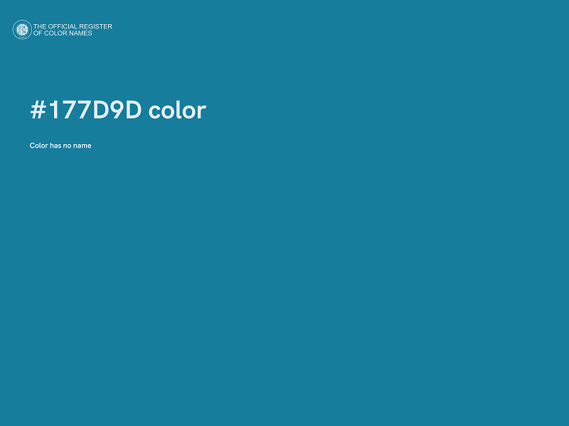 #177D9D color image