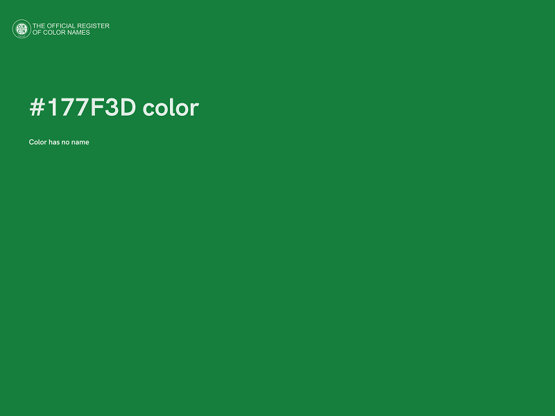 #177F3D color image