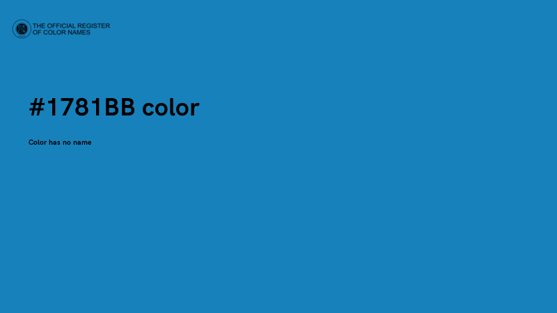 #1781BB color image