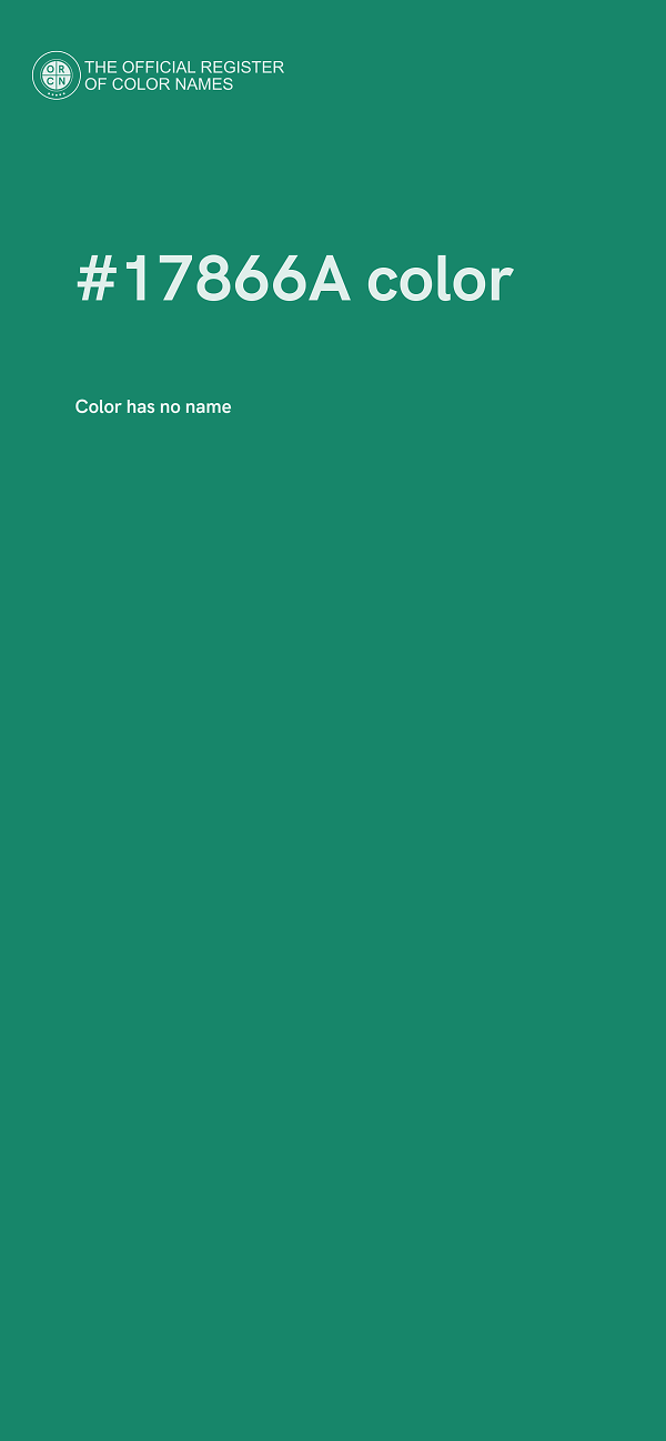#17866A color image