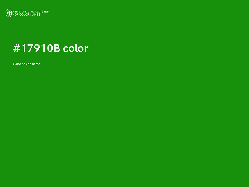 #17910B color image