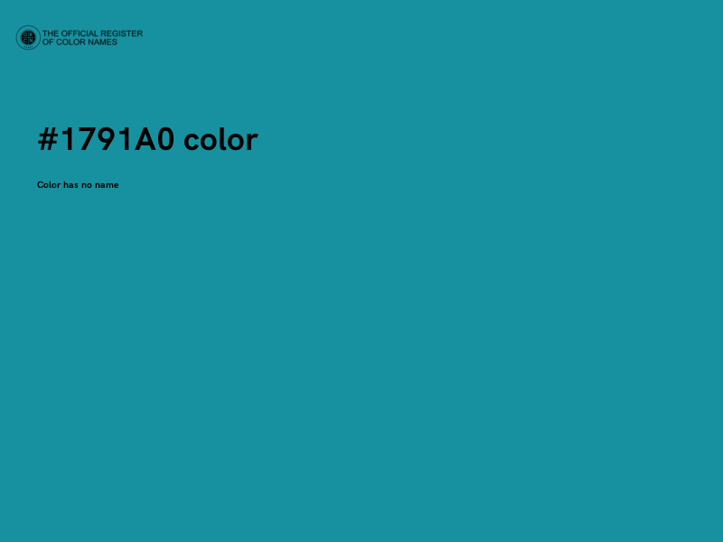 #1791A0 color image