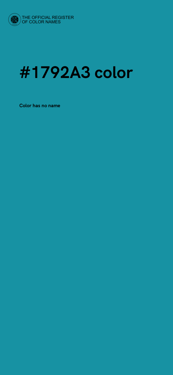 #1792A3 color image