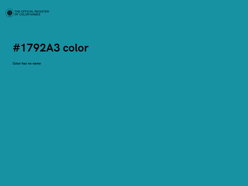 #1792A3 color image