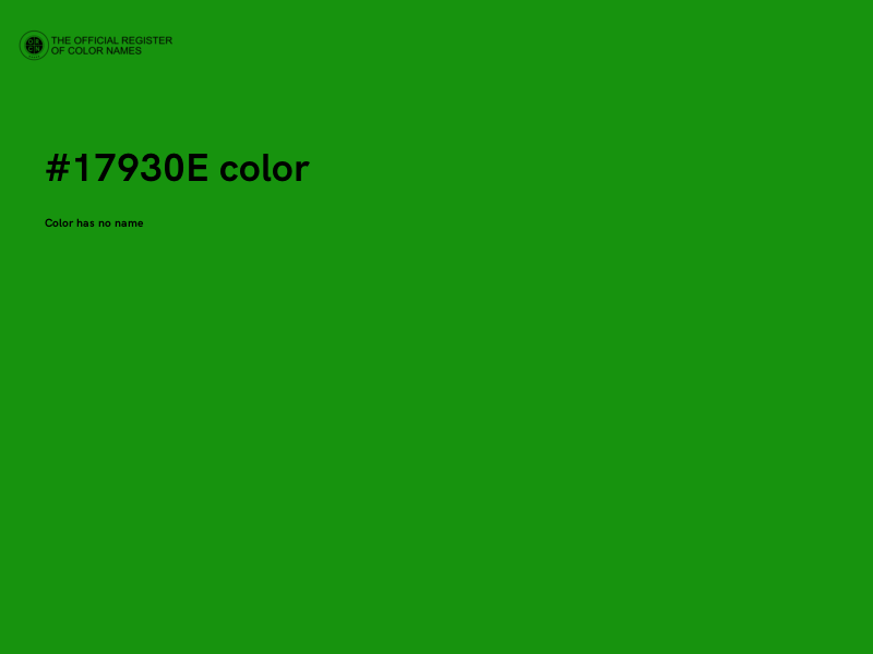 #17930E color image