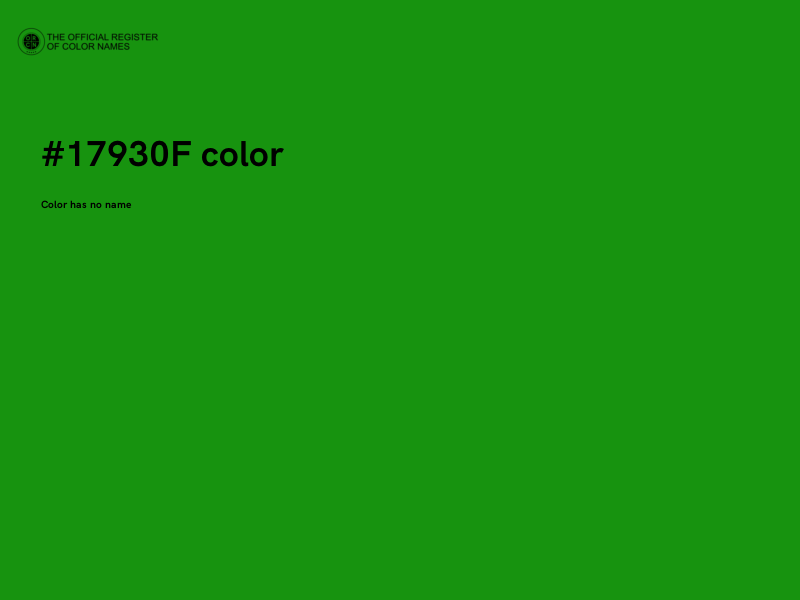 #17930F color image