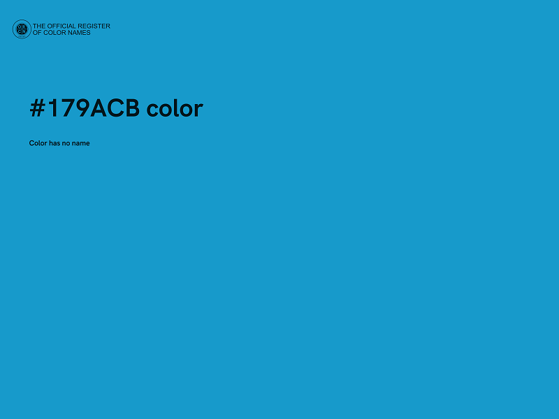 #179ACB color image